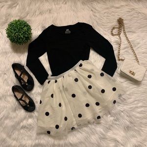 Polka Dot Tule Skirt